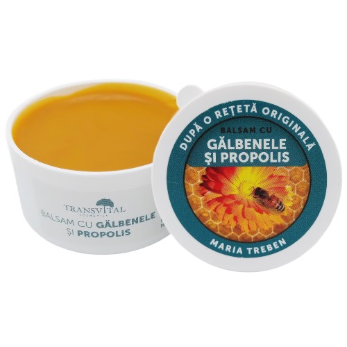 Balsam cu Galbenele si Propolis, 150ml, Transvital