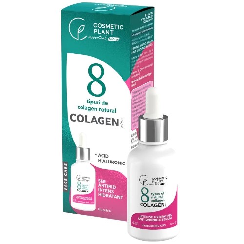 Ser Antirid Intens Hidratant, Colagen Plus, 30ml, Cosmetic Plant