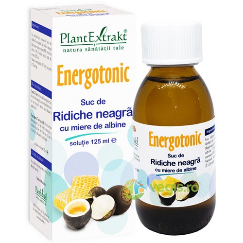 Energotonic Suc de Ridiche Neagra 125ml, Plantmed