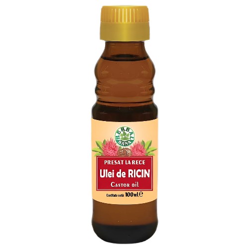 Ulei de Ricin, 100 ml, Herbavit