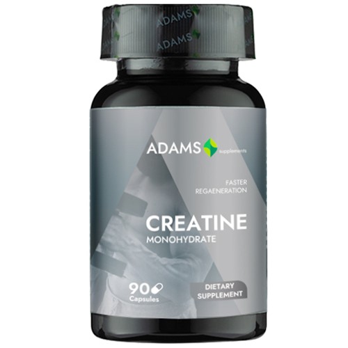 Creatina Monohidrata 2400mg, 90cps , Adams