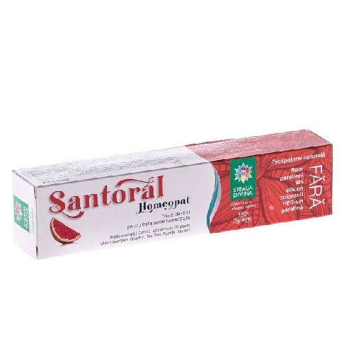 Pasta de Dinti Santoral Homeopat 75ml Steaua Divina