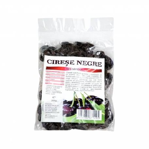 Cirese Negre Uscate 200gr Deco Italia