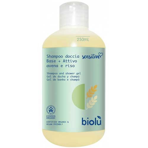 Gel de Dus-Sampon Sensitive Bio 250ml Biolu