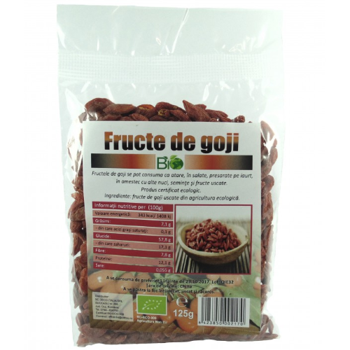 Goji Berry Uscate 125g Deco Italia