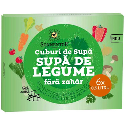 Cub Supa Legume fara Zahar Eco 6 cuburi Sonnentor