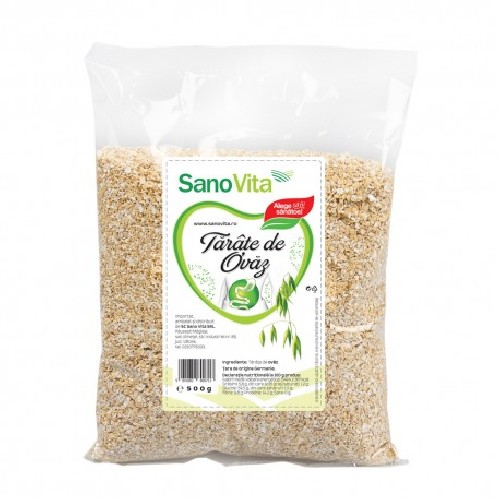 Tarate de Ovaz 500gr Sanovita