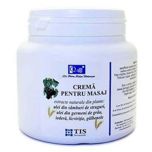 Crema pentru masaj, 500ml, Tis Farmaceutic