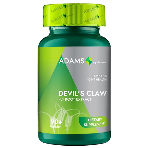 Gheara Diavolului 250mg, 90cps, Adams Supplements