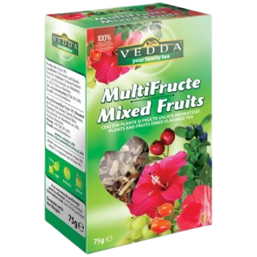 Ceai Multifructe 75gr Vedda