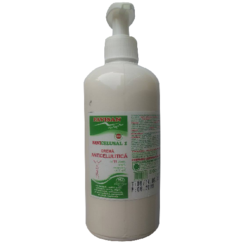 Favicelusan Crema Anticelulitica din 11 Plante 500ml