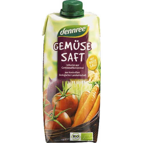 Suc de legume Vegan, 500ml, Dennree