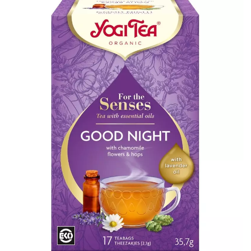 Ceai Eco pentru Simturi Noapte Buna 17dz Yogi Tea