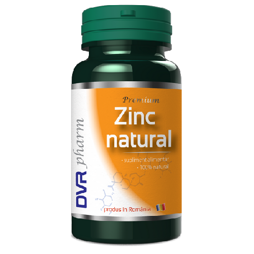 Zinc Natural, 60cps, DVR Pharm