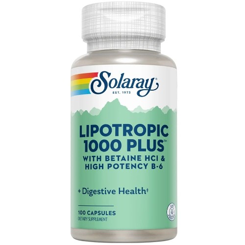 Lipotropic 1000 Plus, 100cps, Solaray