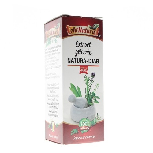 Extract Gliceric Natura-Diab 50ml AdNatura