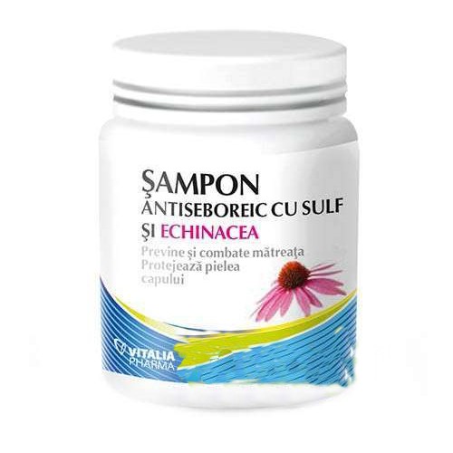 Sampon Antiseboreic cu Sulf si Echinaceea 150gr Vitalia