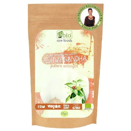 Ashwaganda Pulbere Eco 125gr Obio