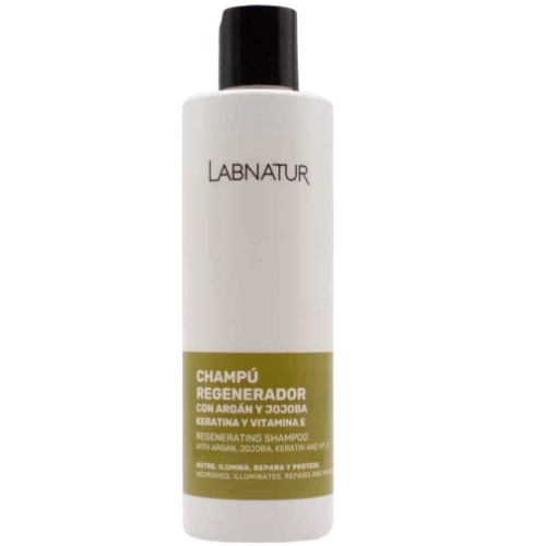 Sampon regenerant cu Argan, Jojoba si Keratina 250ml LabNatur