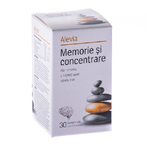 Memorie & Concentrare adult 30cpr Alevia