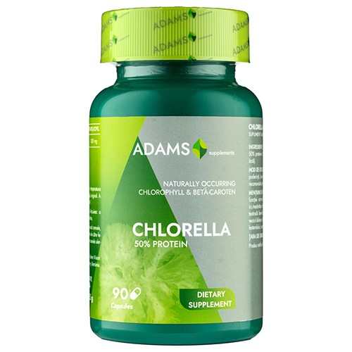 Chlorella 300mg 90cps, Adams