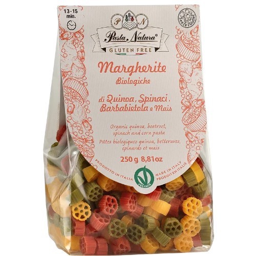 Paste Margarete Tricolore, fara gluten, eco, 250g, Pasta Natura