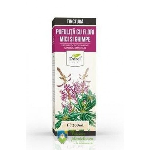 Tinctura Pufulita cu Flori Mici si Ghimpe 200ml Dorel Plant