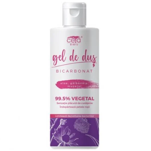 Gel de Dus cu Bicarbonat 99.5% Vegetal Ceta