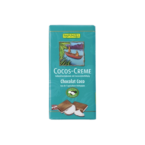 Ciocolata Crema Cocos Eco 100g, Rapunzel