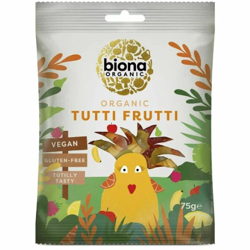 Jeleuri Tutti Frutti Bio 75gr Biona