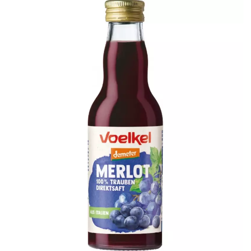 Suc Struguri Rosii Merlot Eco 200ml Voelkel