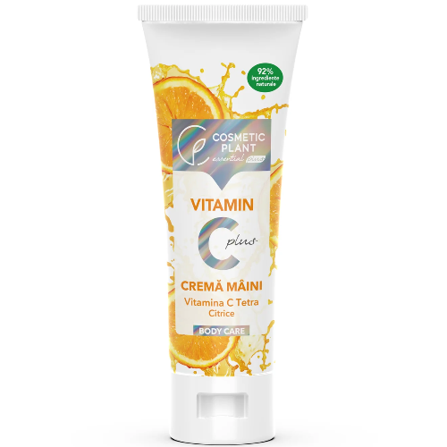 Crema de Maini Vitamin C Plus cu Vitamina C Tetra & Citrice 75ml Cosmetic Plant