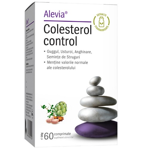 Colesterol control, 60cps, Alevia