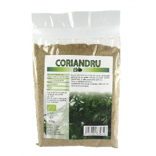 Coriandru Eco Macinat, 100gr, Deco Italia