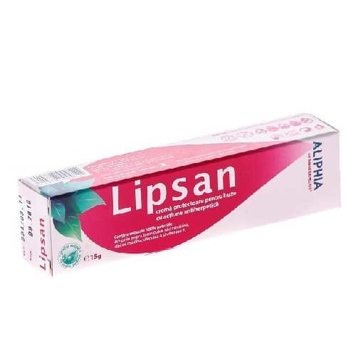 Lipsan Crema Antiherpetica pt Buze 15gr Exhelios