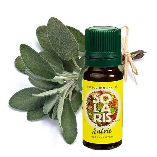 Ulei esential de Salvie 10ml Solaris