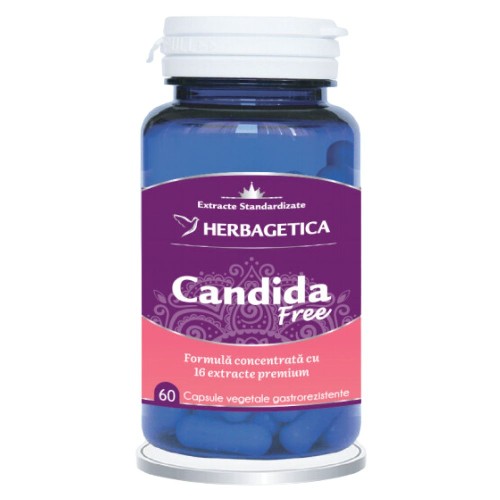 Candida Free, 60cps, Herbagetica