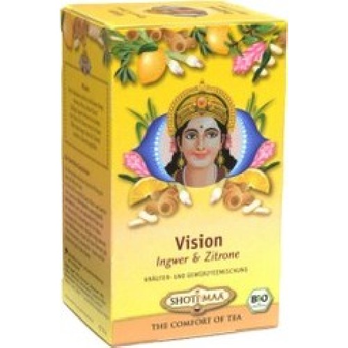 Ceai Chakras - Vision - Turmeric,Ghimbir Si Lamaie Bio 16Dz Shot