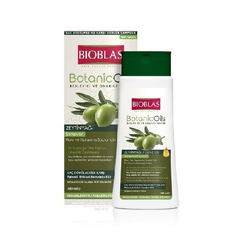 Sampon Botanics Oils Olive Par Uscat 360ml Bioblas