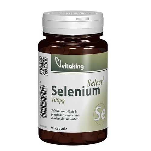 Seleniu 100mcg 90cps Vitaking