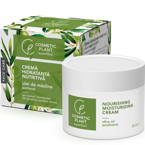 Crema Hidratanta Ulei Masline Pantenol 50ml Cosmetic Plant