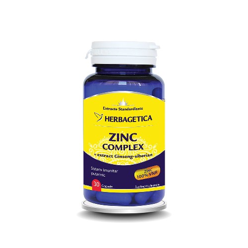 Zinc Complex Organic 30cps Herbagetica