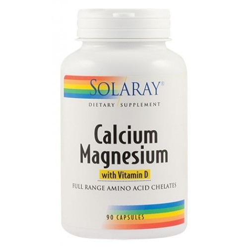 Calciu+Magneziu cu Vitamina D, 90cps, Secom