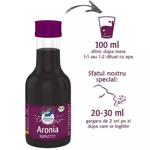 Suc Aronia, eco, 100ml, Aronia Original