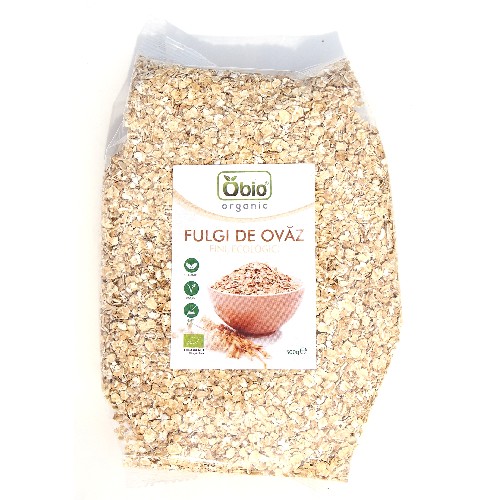 Fulgi de Ovaz Fini Bio 500gr Obio