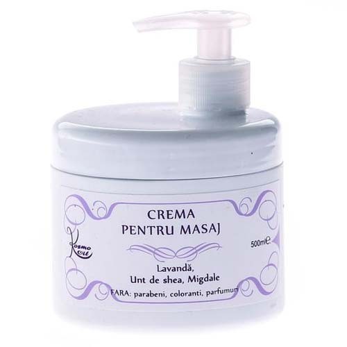 Crema Pentru Masaj Cu Lavanda, 500ml, Kosmo Oil