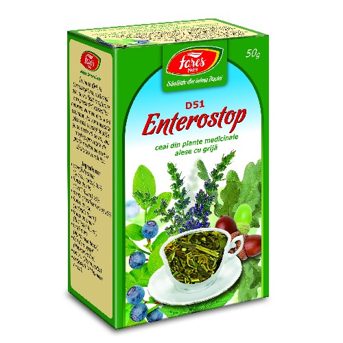 Ceai Enterostop 50gr Fares