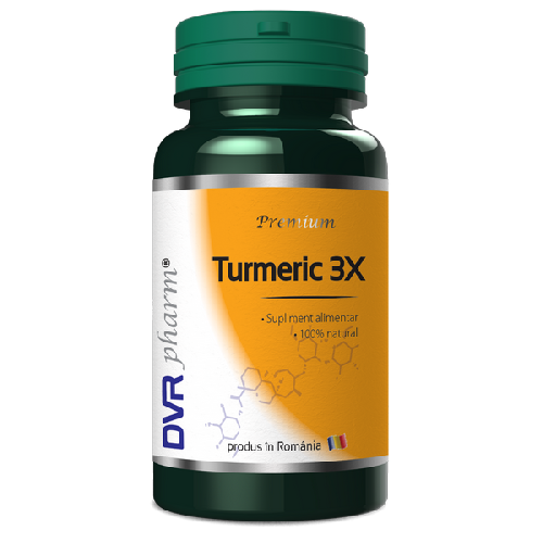 Turmeric 3X, 60cps, DVR Pharm