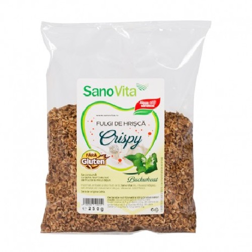 Fulgi de Hrisca Crispy 250gr Sano Vita