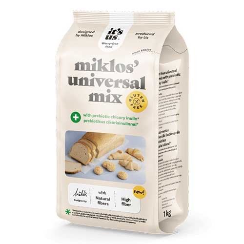 Faina Amestec Universal Panificatie fara Gluten Miklos 1000gr It